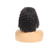 Top Virgin Short Bob Wigs Italian Curly Wigs 180 Density - Hershow