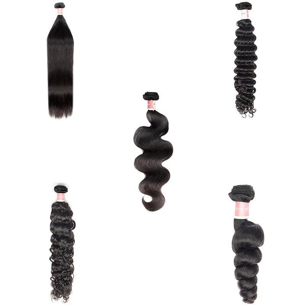 Top Virgin Hair Wholesale Package For Testing Hair - 5 Packs - Hershow