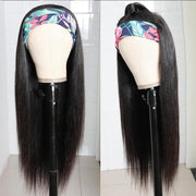 Top Virgin Silky Straight Headband Wig 180 Density - Hershow