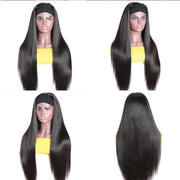 Top Virgin Silky Straight Headband Wig 180 Density - Hershow