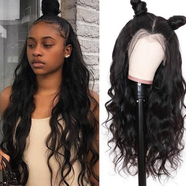 Top Virgin Body Wave Full Lace Wig 150 Density with Baby - Hershow