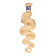 Tip-top Quality Raw Hair 613 Blonde Body Wave Extensions 1 Bundle（never hair loss）