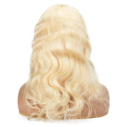 Top Virgin 613 Blonde 13x6 Body Wave Lace Front Wig 180 Density with Baby Hair - Hershow