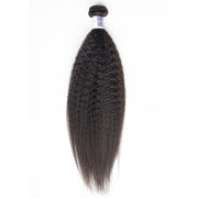 Tip-top Quality Raw Hair Kinky Straight Hair Extensions 1 Bundle（never hair loss）