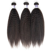 Tip-top Quality Raw Hair Kinky Straight Hair Extensions 1 Bundle（never hair loss）