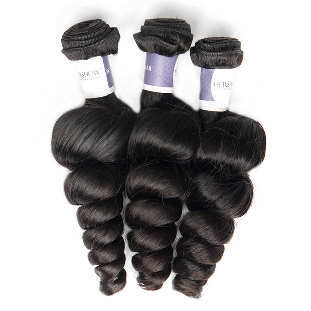 Tip-top Quality Raw Hair Loose Wave Hair Extensions 1 Bundle（never hair loss）