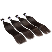 Tip-top Quality Raw Hair Straight Hair Extensions 4 Bundles（never hair loss）