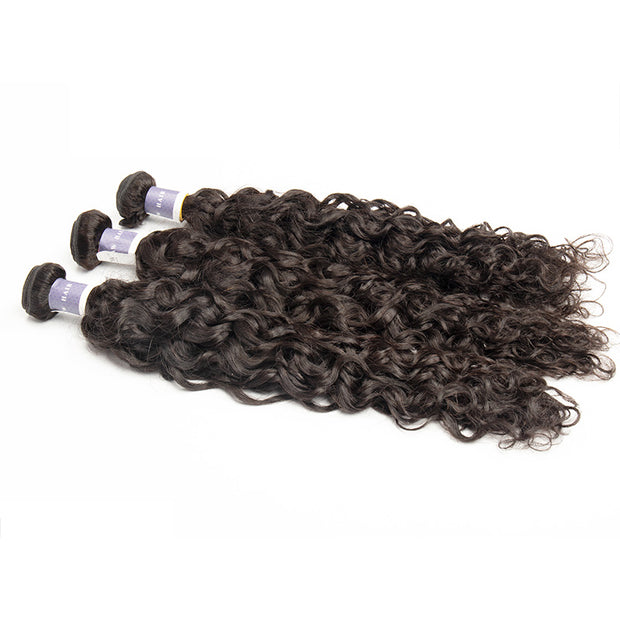 Tip-top Quality Raw Hair Italian Curly Hair Extensions 3 Bundles（never hair loss）
